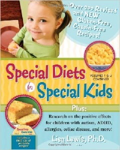 Image: Special Diets for Special Kids, Volumes 1 and 2 Combined: Over 200 REVISED and NEW gluten-free casein-free recipes, plus research on the positive ... ADHD, allergies, celiac disease, and more!, by Lisa Lewis. Publisher: Future Horizons; Pap/Cdr edition (May 25, 2011)