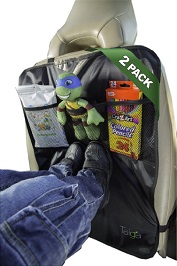 Image: TAIGA Kick Mats and Back Seat Organizers | PROTECTS SEAT BACKS from muddy shoes in wet, snowy weather