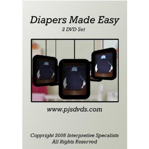 Image: Diapers Made Easy by Interpretive Specialists - Video of detailed instructions for making your own All-in-One Cloth Diapers