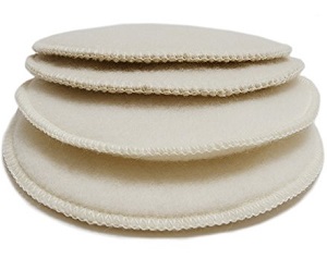 Image: Organic Woollen Nursing Pads - Ekstra Style - from LANACare | KbT-Certified Organic Merino Wool