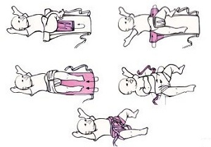 Image: How To use Disana Cloth/knitted tie-on Diapers