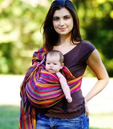 Image: MAYA WRAP Lightly Padded Baby Ring Sling Carrier - Mom-recommended, they're all you need to simplify your day