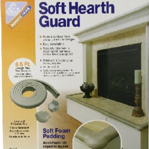 Image: Mommys Helper Soft Hearth Guard - Soft edge and corner guards for your hearth